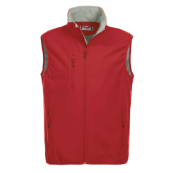 CLASSIC SOFTSHELL VEST + LOGO AVIA