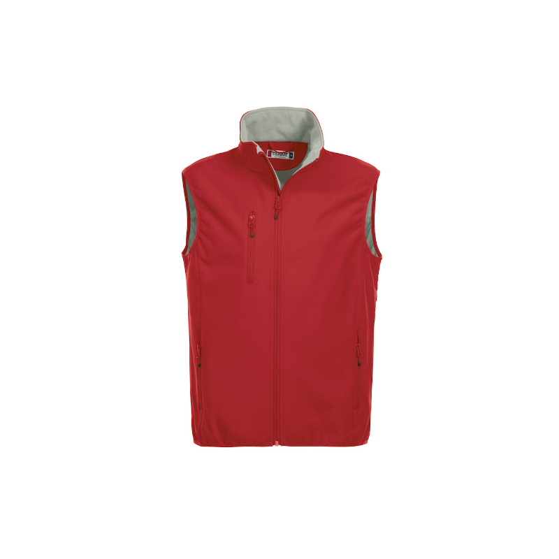 CLASSIC SOFTSHELL VEST + LOGO AVIA