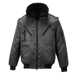 BLOUSON PILOT + LOGO AVIA COEUR