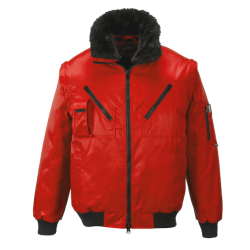BLOUSON PILOT + LOGO AVIA COEUR