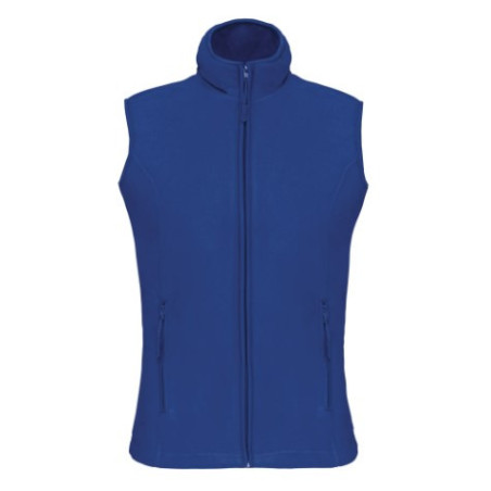 BODYWARMER MICROPOLAIRE FEMME