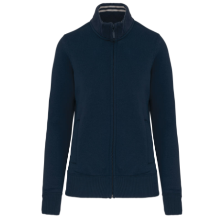 VESTE MOLLETON ZIPPEE FEMME - K457 VESTE MOLLETON ZIPPEE FEMME - K457