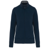 VESTE MOLLETON ZIPPEE FEMME - K457