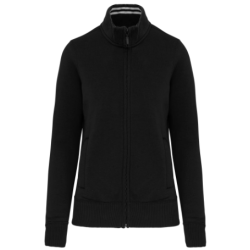 VESTE MOLLETON ZIPPEE FEMME - K457