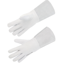 GANT TOUT FLEUR D'AGNEAU MANCHETTE CROUTE BOVIN DE 14CM