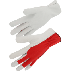GANT PAUME FLEUR DE CHEVRE DOS INTERLOCK ROUGE