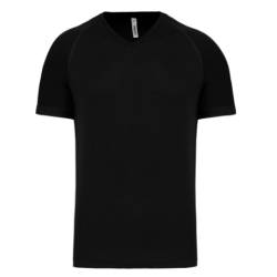 T-SHIRT DE SPORT MANCHES COURTES HOMME COL V