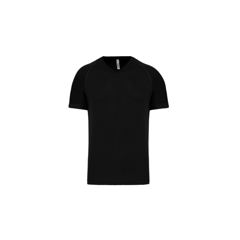 T-SHIRT DE SPORT MANCHES COURTES HOMME COL V