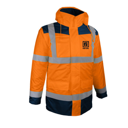 PARKA HV 4 EN 1 RIBIERE LOGO 2 POITRINE + 2 DOS PARKA HV 4 EN 1 RIBIERE LOGO 2 POITRINE + 2 DOS