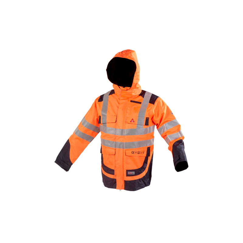 PARKA MULTIRISQUE HV BREMEN + LOGO AVIA COEUR