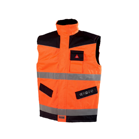 GILET MULTIRISQUE HV BOSTON + LOGO AVIA COEUR GILET MULTIRISQUE HV BOSTON + LOGO AVIA COEUR