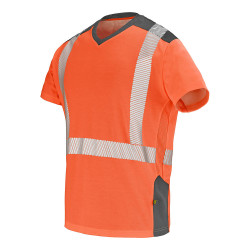TEE SHIRT HV FLUO SAFE XP LE NOUVEAU PAYSAGE