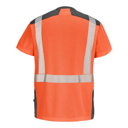 TEE SHIRT HV FLUO SAFE XP LE NOUVEAU PAYSAGE
