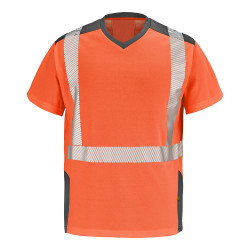 TEE SHIRT HV FLUO SAFE XP LE NOUVEAU PAYSAGE