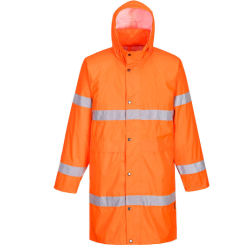 MANTEAU DE PLUIE ORANGE HV