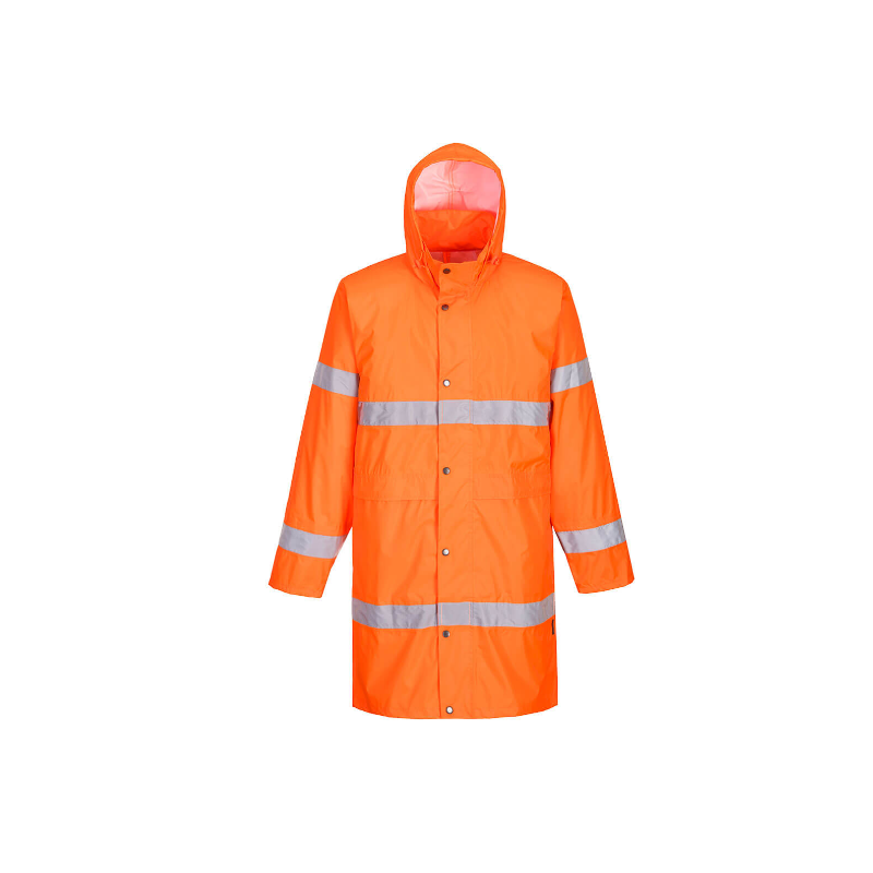 MANTEAU DE PLUIE ORANGE HV