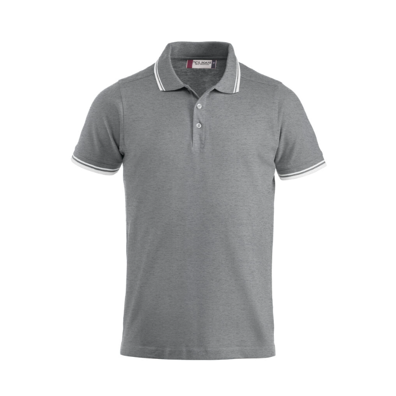 POLO MC UNISEXE AVEC LISERE LE NOUVEAU PAYSAGE