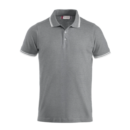 POLO MC UNISEXE AVEC LISERE LE NOUVEAU PAYSAGE