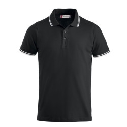 POLO MC UNISEXE AVEC LISERE LE NOUVEAU PAYSAGE