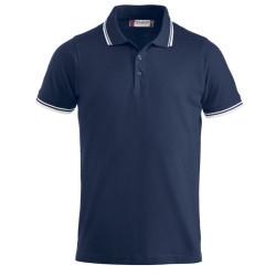 POLO MC UNISEXE AVEC LISERE