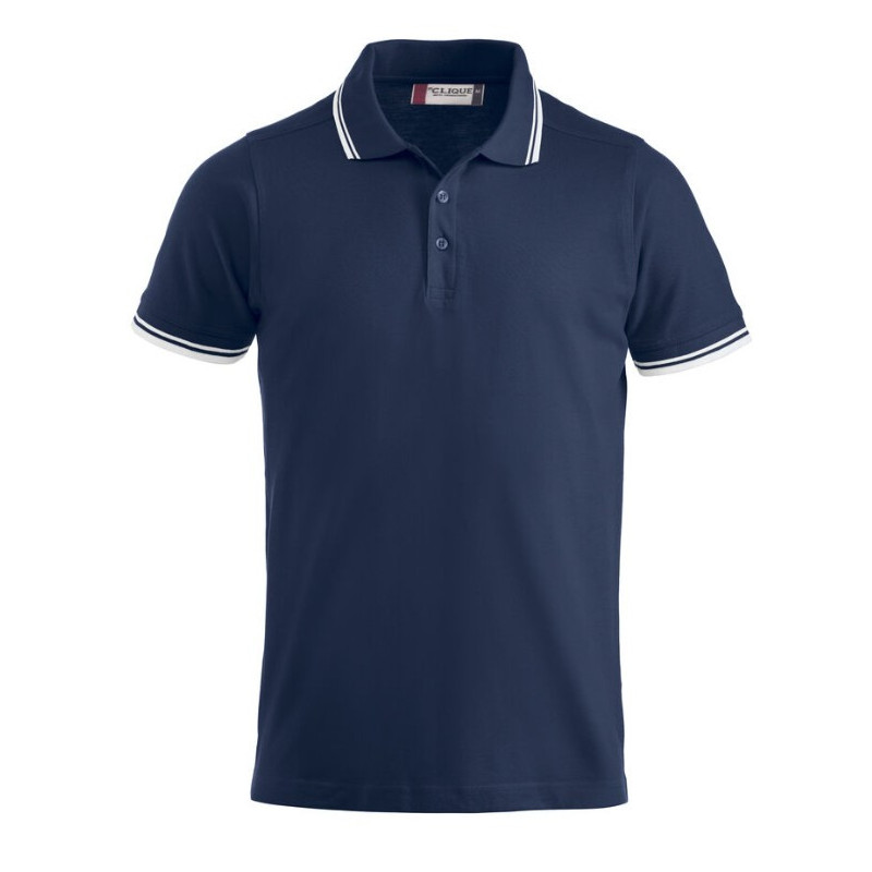 POLO MC UNISEXE AVEC LISERE