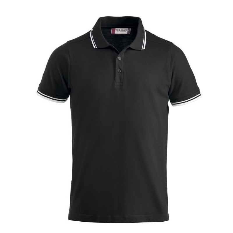 POLO MC UNISEXE AVEC LISERE