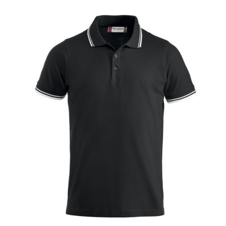 POLO MC UNISEXE AVEC LISERE