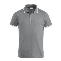 POLO MC UNISEXE AVEC LISERE LE NOUVEAU PAYSAGE