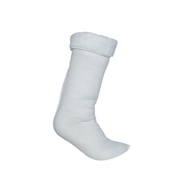 CHAUSETTE CHAUDE POUR BOTTES BLANCHE